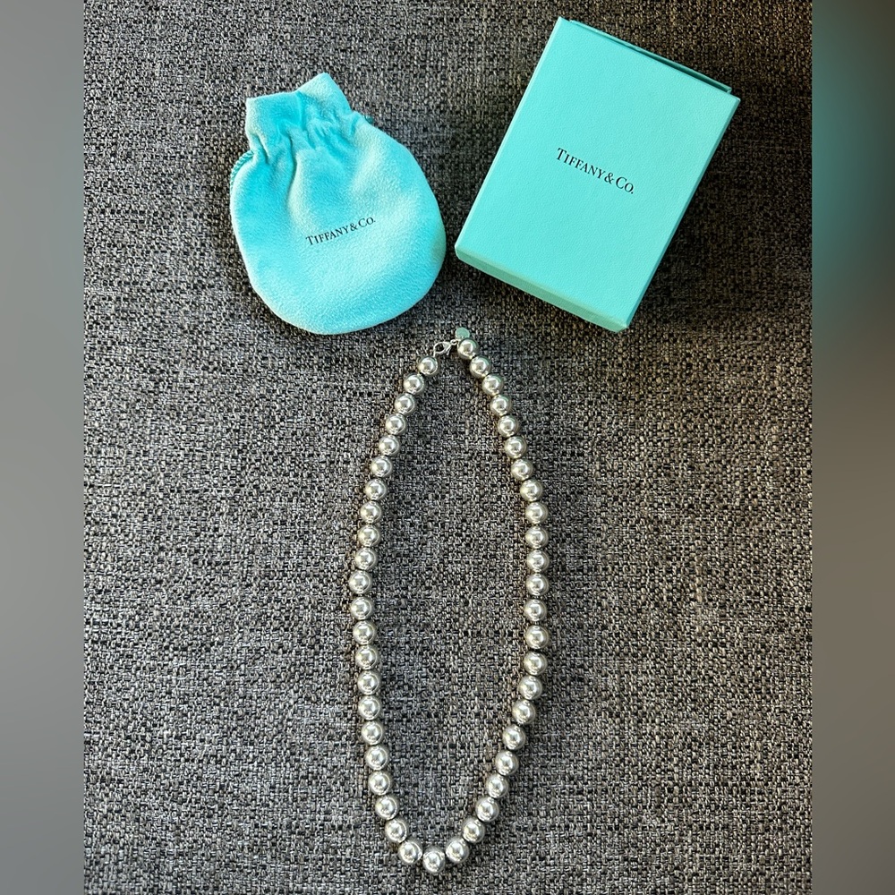 Tiffany & Co Hardwear Ball Necklace Sterling Silver